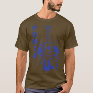 Retro Guitarists Apparel Power Chords Guitar Teach T-Shirt