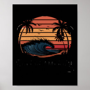 Retro Gulf Of Us America 2025 American Flag Mexico Poster