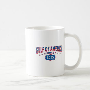 Retro Gulf Of Usa America Since 2025 Us Flag Gulf Coffee Mug
