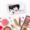 Retro Hair and Beauty Make-up artist business card