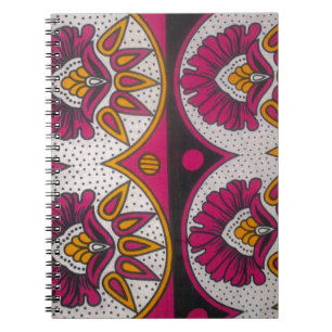 Retro Hakuna Matata Apparel Gift designer Merchand Spiral Notebook
