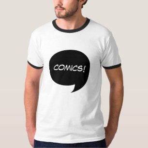 Retro Halftone Pop Art Speech Bubble T-Shirt