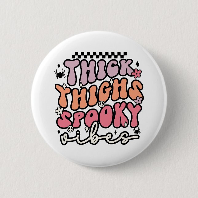 Retro Halloween     6 Cm Round Badge (Front)