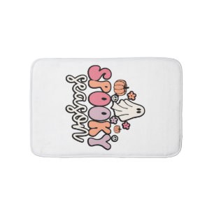 Retro Halloween Bath Mat