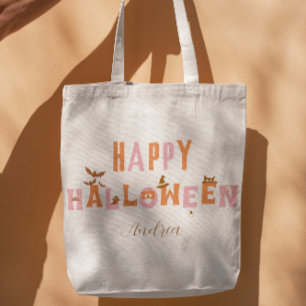 Retro Halloween Candy Tote Bag