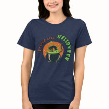 Retro Halloween Cat Making Potion