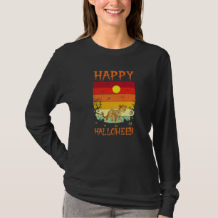 Retro Halloween Costumes Matching Jaguar Halloween T-Shirt