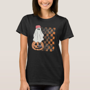 Retro Halloween Creep it Real Vintage Ghost Hallow T-Shirt