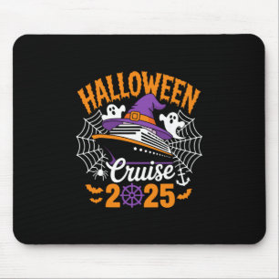 Retro Halloween Cruise 2025 Matching Family Hallow Mouse Pad