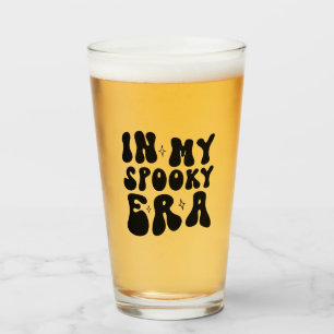 Retro Halloween In My Spooky Era Vintage Fall Glass