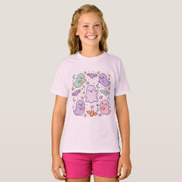 Retro Halloween Kids T-Shirt , Rose Spooky