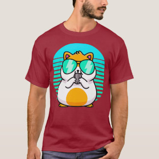 Retro Hamster Kawaii Shirt Hamster Dad Kids Mum