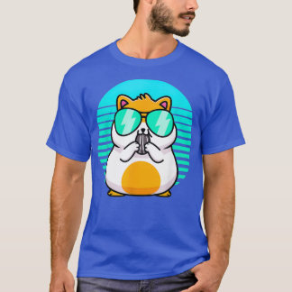 Retro Hamster Kawaii Shirt Hamster Dad Kids Mum