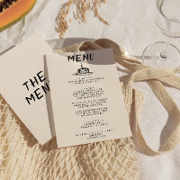 Retro Hand Written Drawn Cake Quirky Bold Wedding