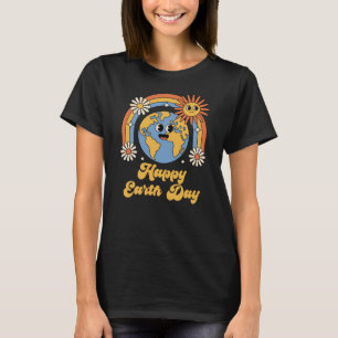 Retro Happy Earth Day T-Shirt