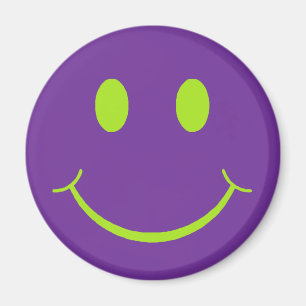 Retro Happy Face Magnet