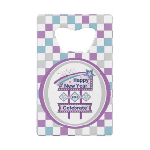 Retro Happy New Year Sign – Celebrate Marquee