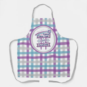 Retro Happy New Year Sign – Celebrate Marquee Apron