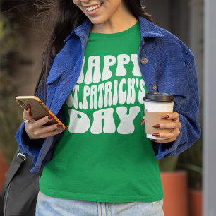 Retro Happy St. Patrick's Day Women's T-Shirt