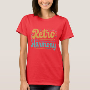 Retro Harmony! Women's Basic T-Shirt