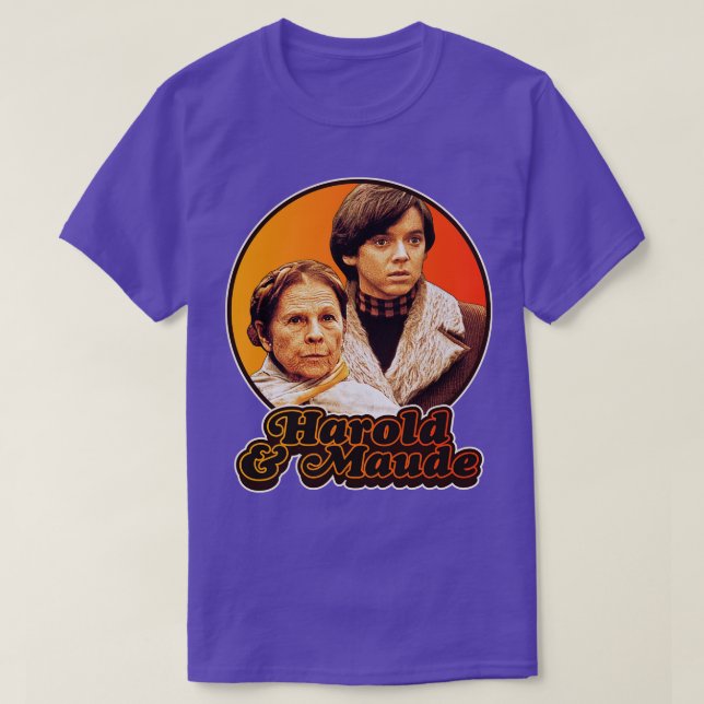 Retro Harold And Maude Tribute T-Shirt (Design Front)