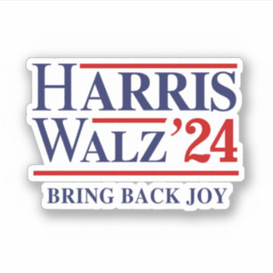 Retro Harris Walz '24 - Bring back joy