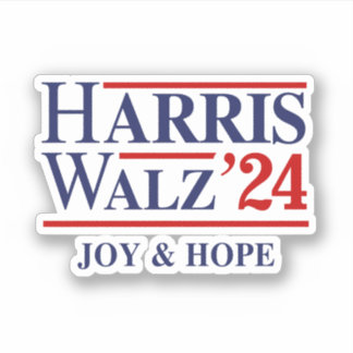 Retro Harris Walz '24 - Joy and Hope