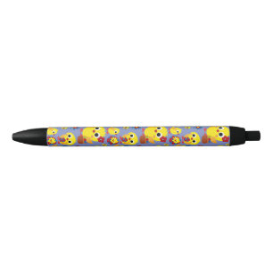 Retro Hatch Easter Eggs Black Ink Pen