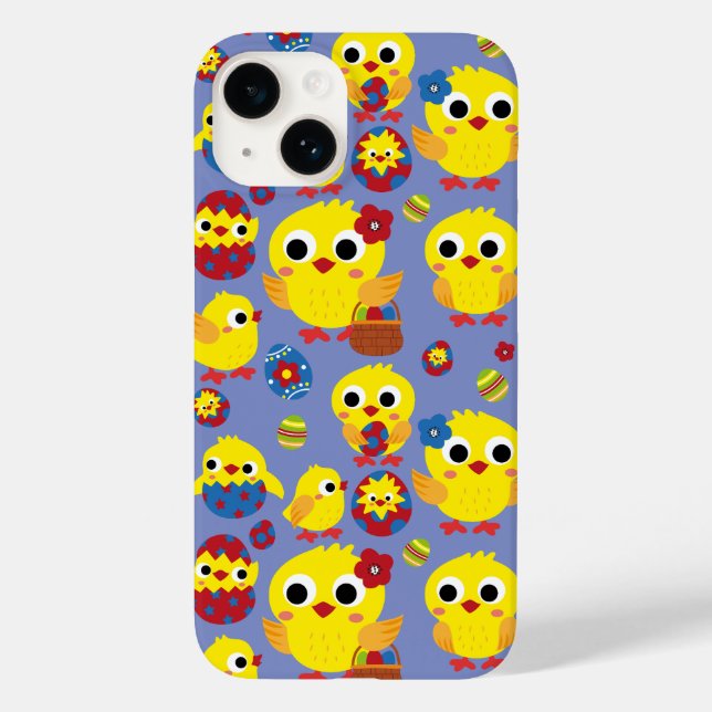 Retro Hatch Easter Eggs Case-Mate iPhone Case (Back)