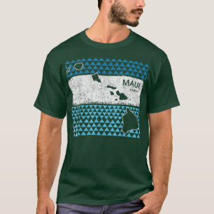 Retro Hawaiian Island Maui Hawaii Vintage Surfing  T-Shirt