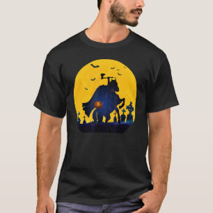 Retro Headless Horseman Classic  Sleepy Holloween  T-Shirt