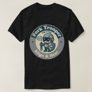 Retro Hearing Alignment Art T-Shirt