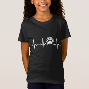 Retro Heartbeat Camping Vintage Camper Gift T T-Shirt