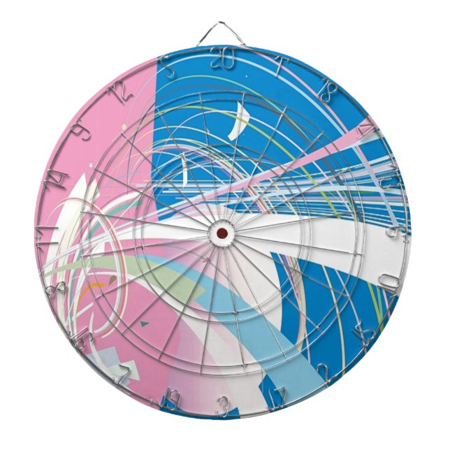 Retro Heaven Dartboard (Front)