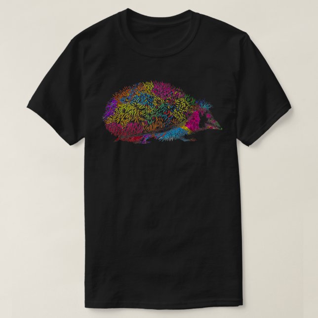 Retro Hedgehog  T-Shirt (Design Front)
