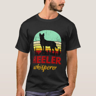 Retro Heeler Australian Cattle Dog Owner Pet Love T-Shirt