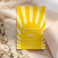 Retro Here Comes the Sun Bridal Shower 