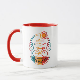 Retro Hiawatha Bike Trail Mug