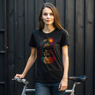 Retro Hiawatha Bike Trail T-Shirt