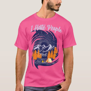 Retro Hiking Explore Nature Have An Adventure Trav T-Shirt