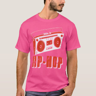 Retro Hip-Hop Boom Box Design For Hip Hop Lovers P T-Shirt