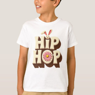 Retro Hip Hop Easter Bunny  T-Shirt