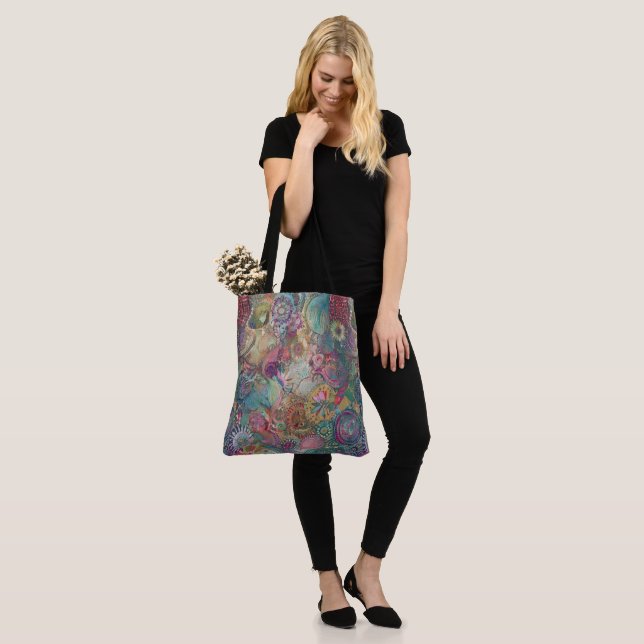 Retro Hippie: Fantasy Tote (On Model)