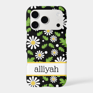 Retro Hippie Flowers Daisy Pattern
