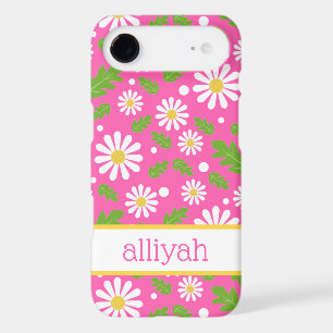 Retro Hippie Flowers Daisy Pattern