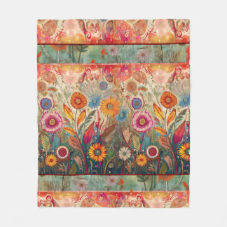 Retro Hippie: Folk Art Garden Blanket