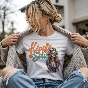 Retro Hippie Soul Tri-Blend Shirt