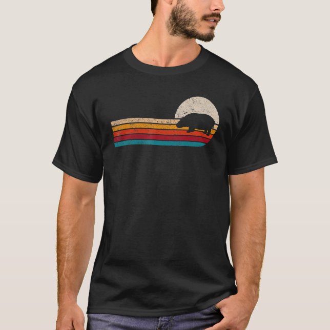 Retro hippo sun T-Shirt (Front)