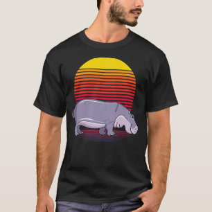 Retro Hippo T-Shirt