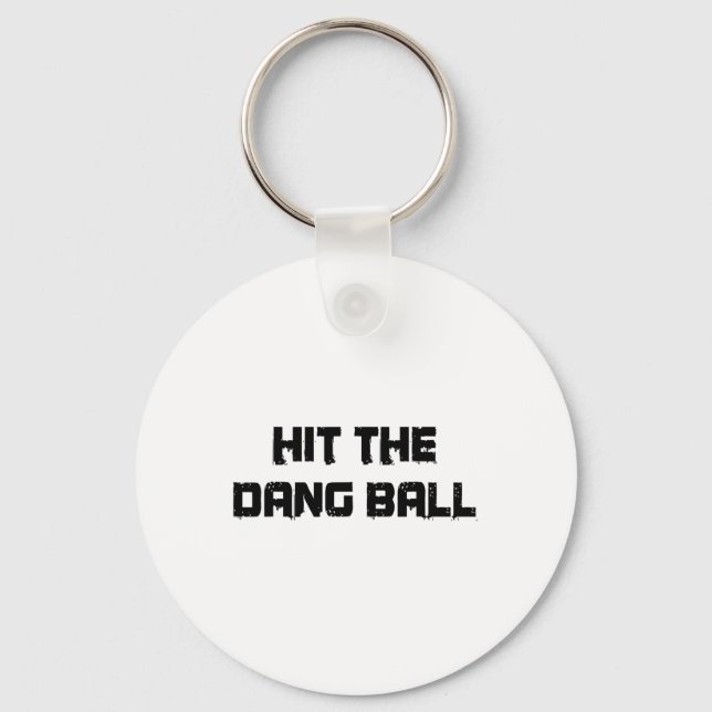 Retro Hit The Dang Byll - Copy  Key Ring (Front)